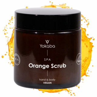 Euphoria SPA Orange peeling do ciała pomarańczowy scrub 100ml Vegan Yokab