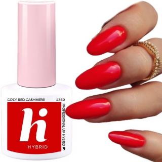 HI HYBRID #360 Lakier Hybrydowy Cozy Red Cashmere 5ml