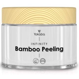 Infinity Bamboo Peeling bambusowy 500ml olej macadamia Vegan scrub Yokaba