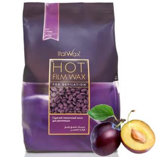 ITALWAX 1kg dropsy wosk depilacja Plum 1000g