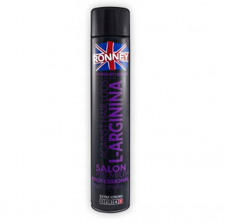 Lakier do włosów zapobiegający wypadaniu 750ml RONNEY Hair Spray L-arginina
