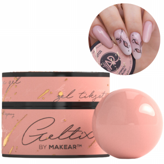 Makear GT01 Geltix Żel budujący do paznokci tiksotropowy Perfect Blush 50ml