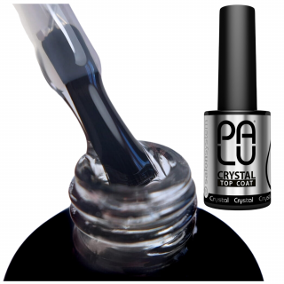 PALU Top Coat Crystal No Wipe lakier hybrydowy 11g bez przemywania połysk