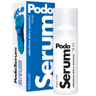 Podoland Podoserum serum odbudowa skóry paznokci 15ml