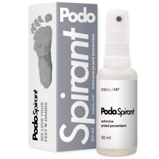 Podoland PodoSpirant ochrona przed poceniem stóp 50ml