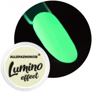 Pyłek Lumino Effect Nr 2 świecący w ciemności na zielono neonowo