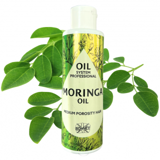 Ronney olejek do włosów średnioporowatych Moringa 150ml do olejowania włosów Medium porosity hair