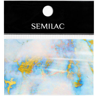 SEMILAC Folia transferowa 07 Blue Marble foil