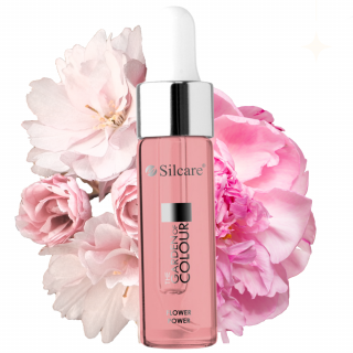 Silcare FLOWER POWER oliwka do skórek i paznokci 15ml kwiatowa