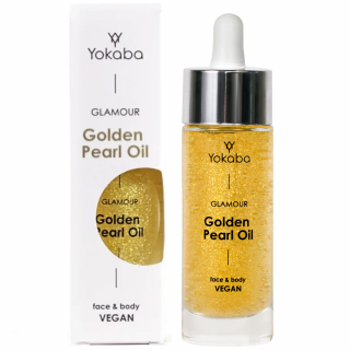 Yokaba Golden Pearl Oil Odżywczy Olejek do pielęgnacji twarzy i szyi perła