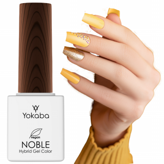 Yokaba lakier hybrydowy Noble 03 Shimmer Gold