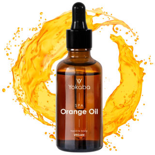 Yokaba olejek do ciała i masażu pomarańczowy 50ml orange oil vegan spa