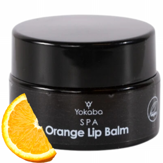 Yokaba Orange LIP BALM balsam masełko do ust pomarańcza
