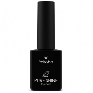 Yokaba Pure Shine Top Coat do lakierów klasycznych nabłyszczacz 15ml