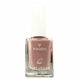 Yokaba Pure Vegan lakier klasyczny do paznokci 10 Caramel Latte nail lacquer