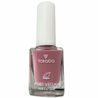 Yokaba Pure Vegan lakier klasyczny do paznokci 12 Brandy Rose nail lacquer