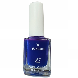 Yokaba Pure Vegan lakier klasyczny do paznokci 23 Violet Wave nail lacquer