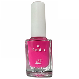 Yokaba Pure Vegan lakier klasyczny do paznokci 62 Charming Fuchsia lacquer