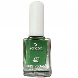 Yokaba Pure Vegan lakier klasyczny do paznokci 68 Green Hope nail lacquer
