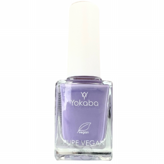 Yokaba Pure Vegan lakier klasyczny do paznokci 76 Light Violet nail lacquer