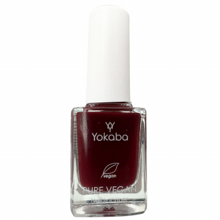 Yokaba Pure Vegan lakier klasyczny do paznokci 88 Beetroot nail lacque