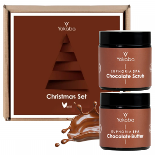Yokaba Set 01 Scrub + masło Chocolate zestaw kosmetyków wegańskich
