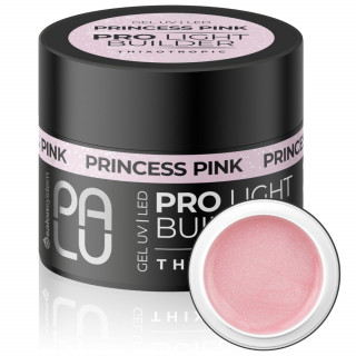 Żel budujący do paznokci Palu Pro Light Builder Princess Pink 45g perłowy