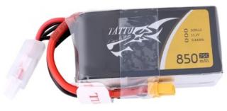 Akumulator Li-Po Tattu 850mAh 11.1V 75C 3S1P Konektor XT30