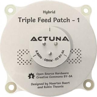 Antena Triple Feed Patch 1 - 5.8GHz RHCP+LHCP (TFP-1)