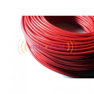 Przewód silikonowy Amass 10AWG 5,3mm2 czerwony 1m