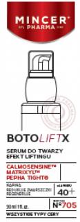 BOTOLIFTX Serum do twarzy Efekt Liftingu 40+ 30ml - Mincer