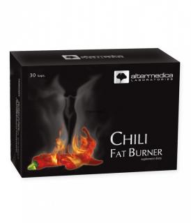 Chili Fat Burner (Papryka chili, ekstrakt zielonej herbaty oraz błonnik jabłkowy ) 30kaps - AlterMedica