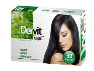 Dervit (inulina, skrzyp, pokrzywa, witaminy) mocne włosy 30kaps - VitaDiet