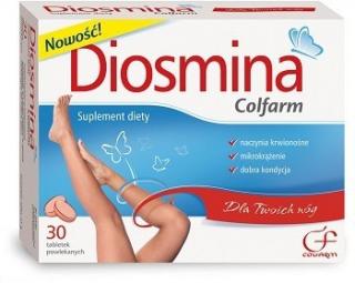 Diosmina 30tabl - Colfarm