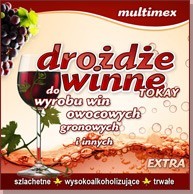 Drożdże winne Tokay do wyrobu win owocowych gronowych i innych 7g - Multimex Drożdże winne Tokay do wyrobu win owocowych gronowych