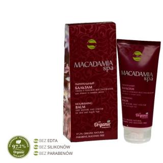 Ec Lab Macadamia Spa Szampon do włosów odżywczy objętość i głęboka regeneracja do włosów cienkich 200ml - GreenKosmetik