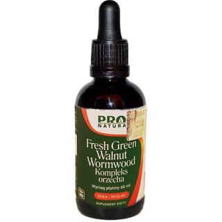 Fresh Green Walnut Wormwood Extract Kompleks orzecha 60ml - Now Foods Kompleks orzecha krople 60ml