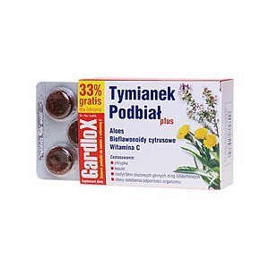 GardloX Tymianek i podbiał PLUS 16past + 8 GRATIS - S-Lab Gardlox PLUS 16past + 8 GRATIS - S-Lab