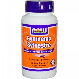 Gymnema Sylverstra 400mg 90kaps - Now Foods