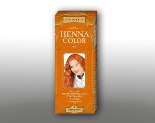 Henna Color - Ziołowy Balsam Koloryzujący z ekstraktem z henny 03 Ognisty Oranż 75ml - Venita Balsam Koloryzujący z ekstraktem z henny 03 Ognisty Oranż