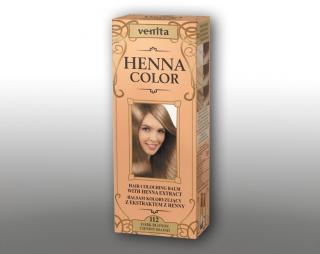 Henna Color - Ziołowy Balsam Koloryzujący z ekstraktem z henny 112 Ciemny blond 75ml – Venita