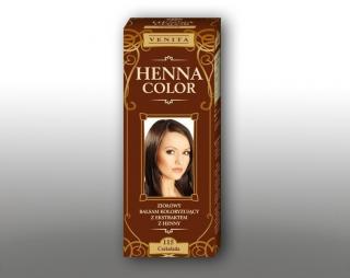 Henna Color - Ziołowy Balsam Koloryzujący z ekstraktem z henny 115 Czekolada 75ml - Venita Balsam Koloryzujący z ekstraktem z henny Czekolada