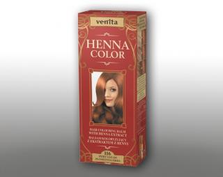 Henna Color - Ziołowy Balsam Koloryzujący z ekstraktem z henny 116 Płomienna iskra 75ml - Venita
