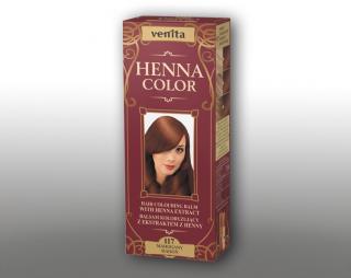 Henna Color - Ziołowy Balsam Koloryzujący z ekstraktem z henny 117 Mahoń 75ml - Venita