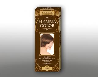 Henna Color - Ziołowy Balsam Koloryzujący z ekstraktem z henny 14 Kasztan 75ml - Venita Balsam Koloryzujący z ekstraktem z henny 14 Kasztan Venita