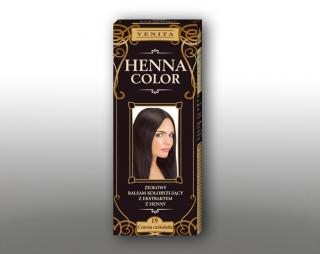 Henna Color - Ziołowy Balsam Koloryzujący z ekstraktem z henny 19 Czarna czekolada 75ml - Venita Balsam Koloryzujący z ekstraktem z henny Czarna czekolada