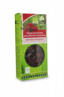 Herbata truskawkowo - malinowo - różana 100g - Dary Natury