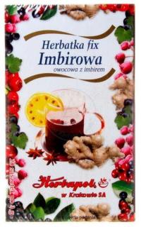 Herbatka Imbirowa Fix 20sasz - Herbapol Kraków