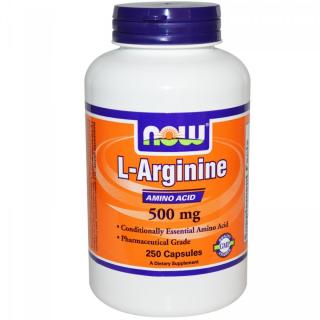 L- arginine 500mg 100kaps - Now Foods