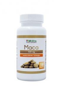 Maca 500 mg wzmocnienie i energia 100tabl - MyVita